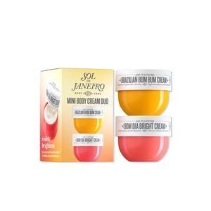 Sol de Janeiro Mini Body Cream Duo - Vibrant Yellow and Pink